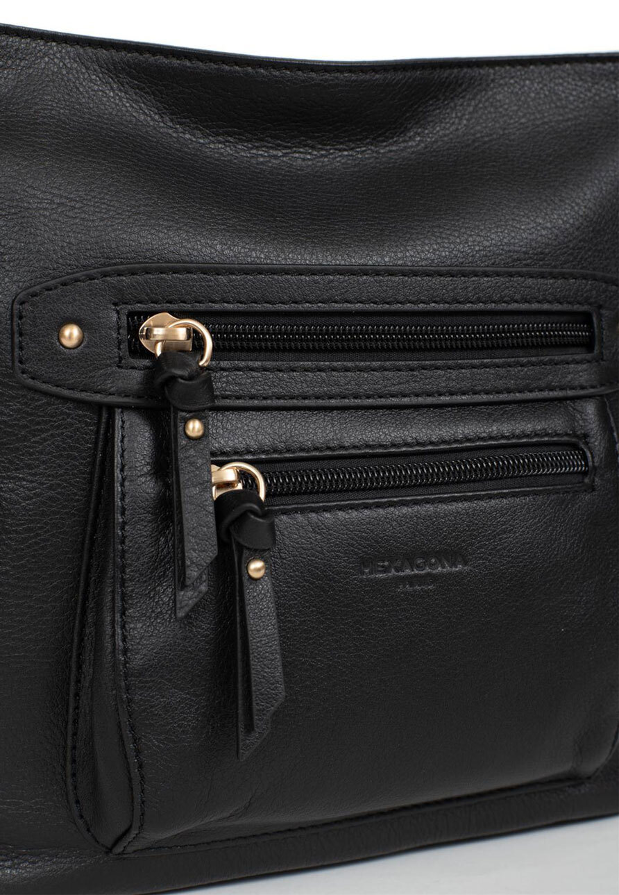 Vêtement en cuir Maroquinerie femme noir