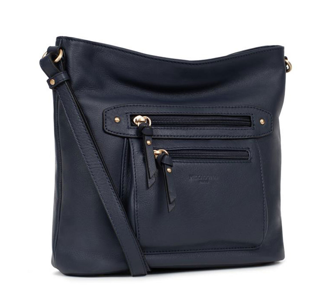 Vêtement en cuir Maroquinerie femme bleu