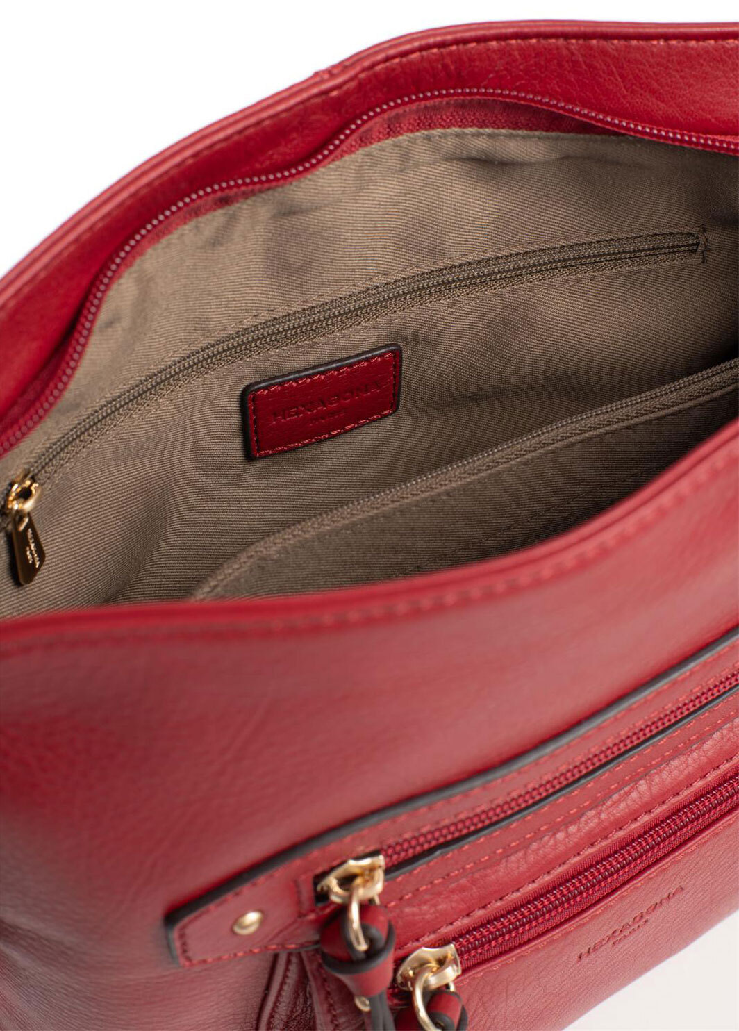 Vêtement en cuir Maroquinerie femme rouge