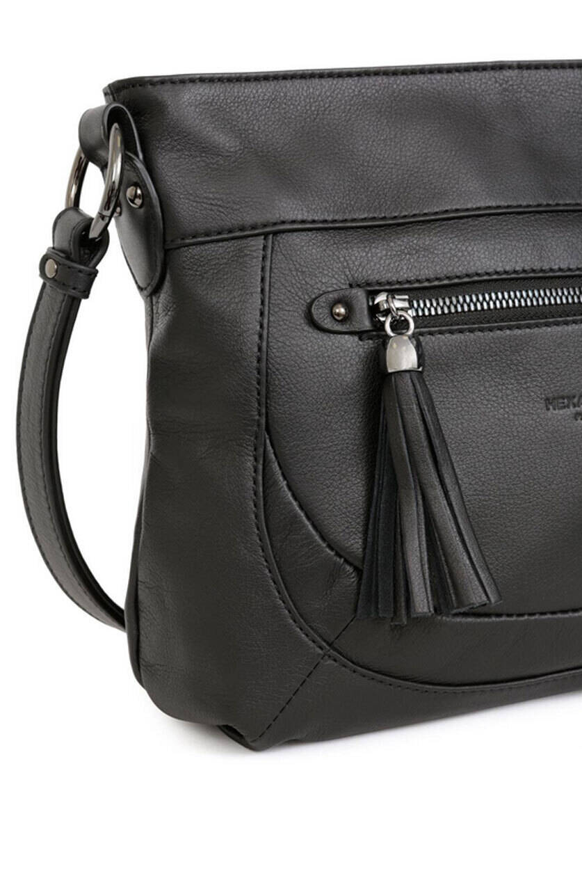 Vêtement en cuir Maroquinerie femme noir