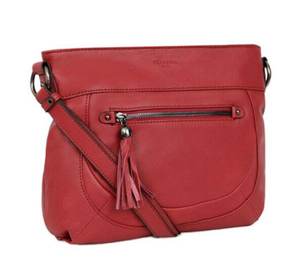 Vêtement en cuir Maroquinerie femme rouge