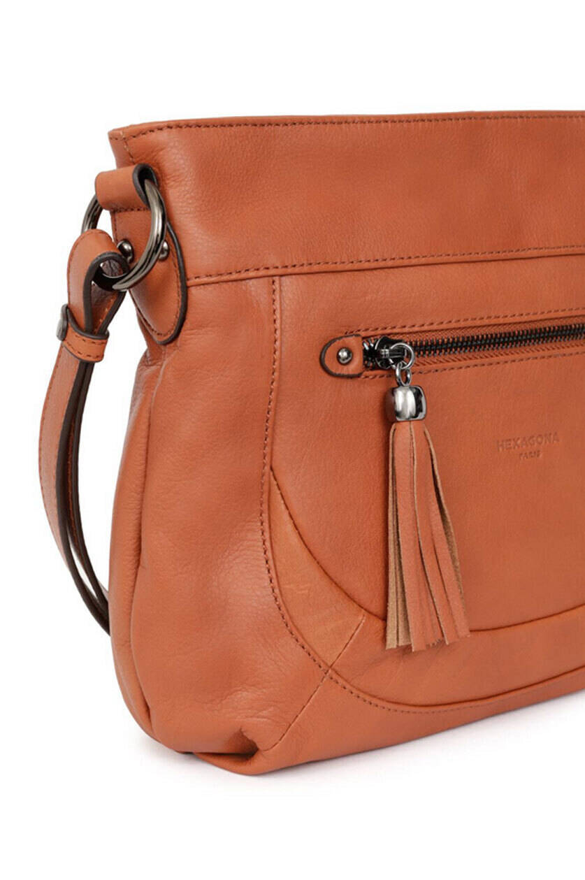 Maroquinerie femme en cuir 414699 terre marron