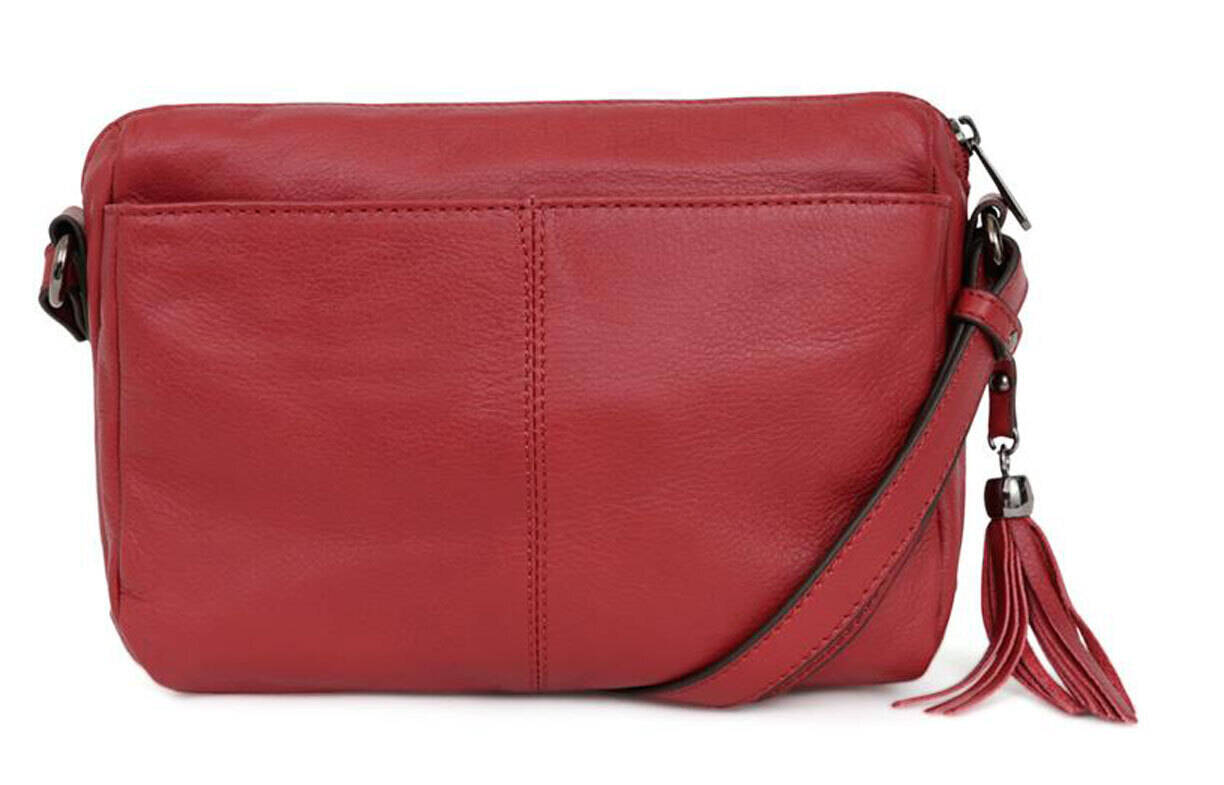 Vêtement en cuir Maroquinerie femme rouge