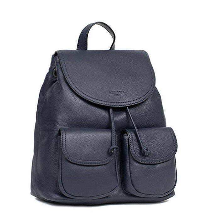 Vêtement en cuir Maroquinerie femme bleu