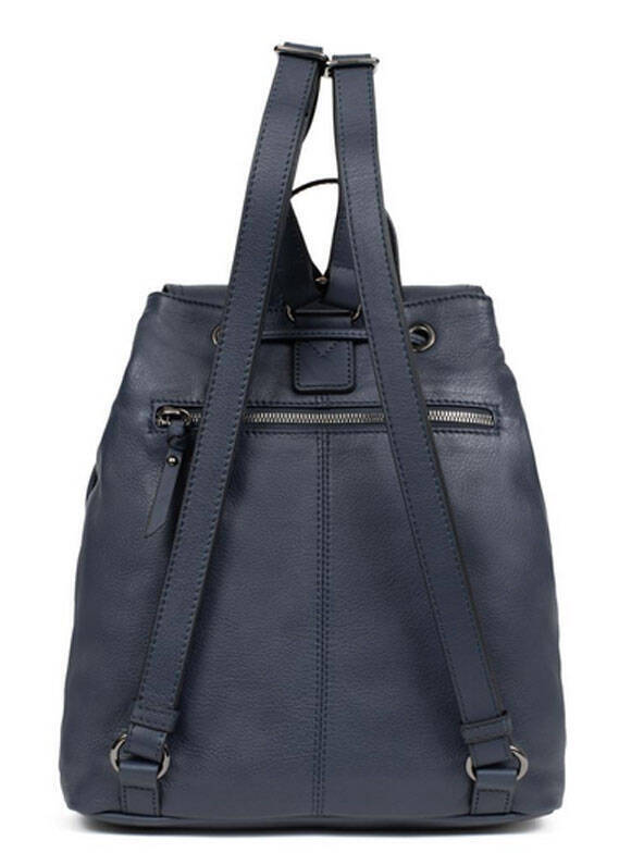 Vêtement en cuir Maroquinerie femme bleu