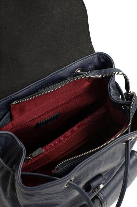 Vêtement en cuir Maroquinerie femme bleu