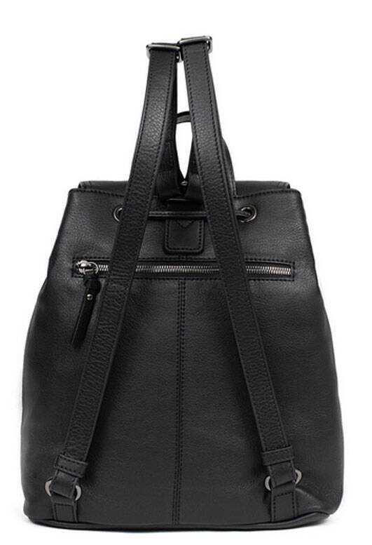 Vêtement en cuir Maroquinerie femme noir