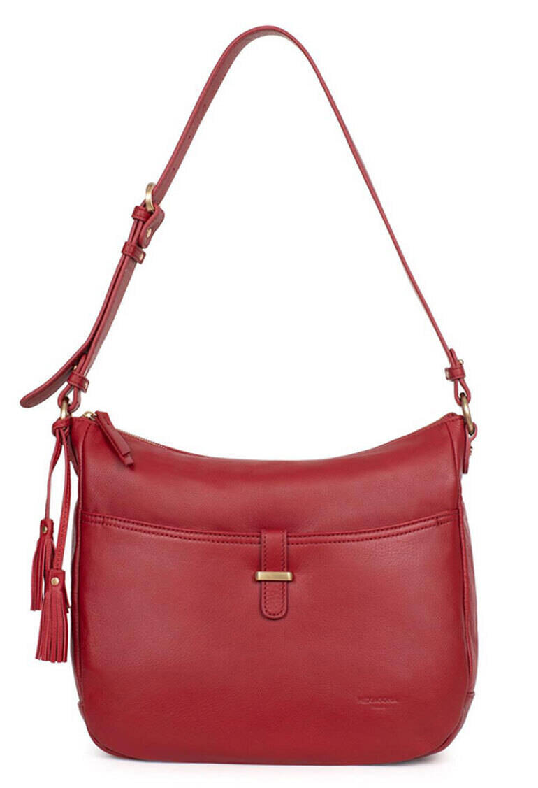 Vêtement en cuir Maroquinerie femme rouge