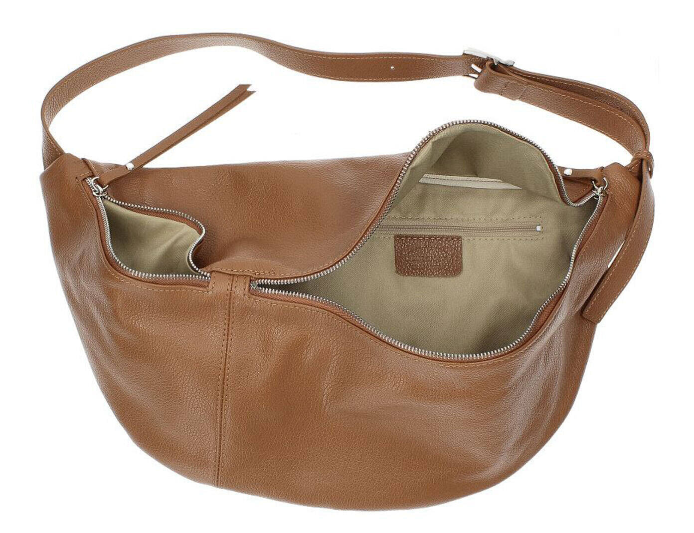 Vêtement en cuir Maroquinerie femme cognac