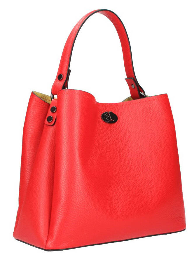 Vêtement en cuir Maroquinerie femme rouge