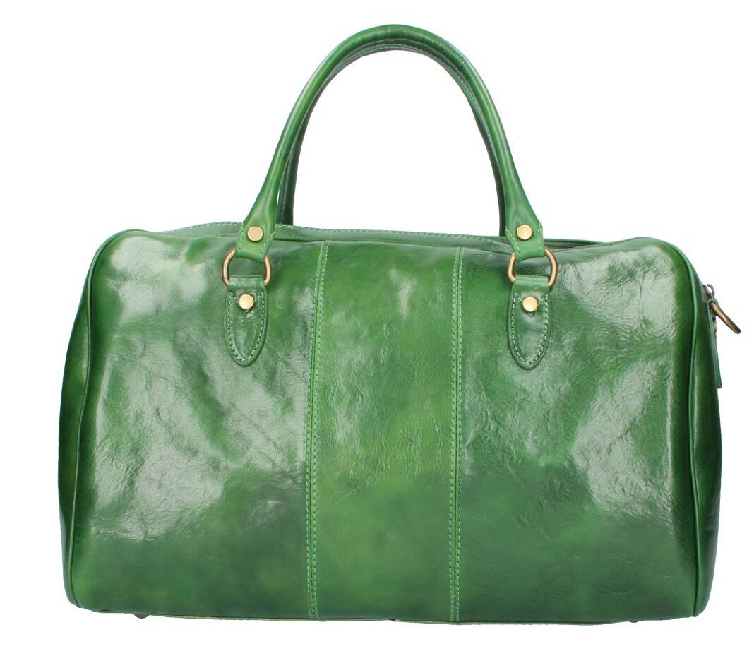 Vêtement en cuir Maroquinerie femme vert