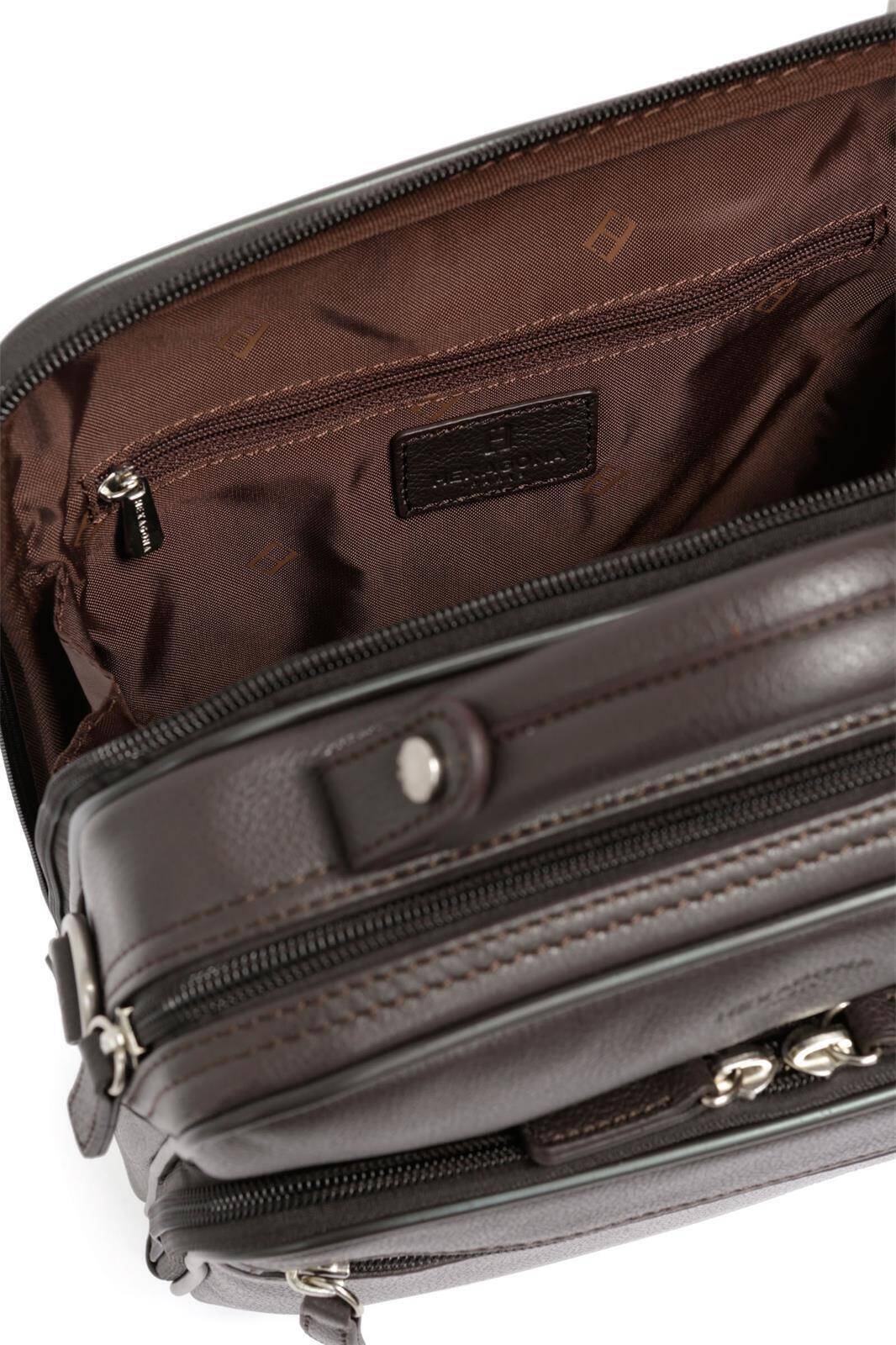 Vêtement en cuir Maroquinerie homme marron