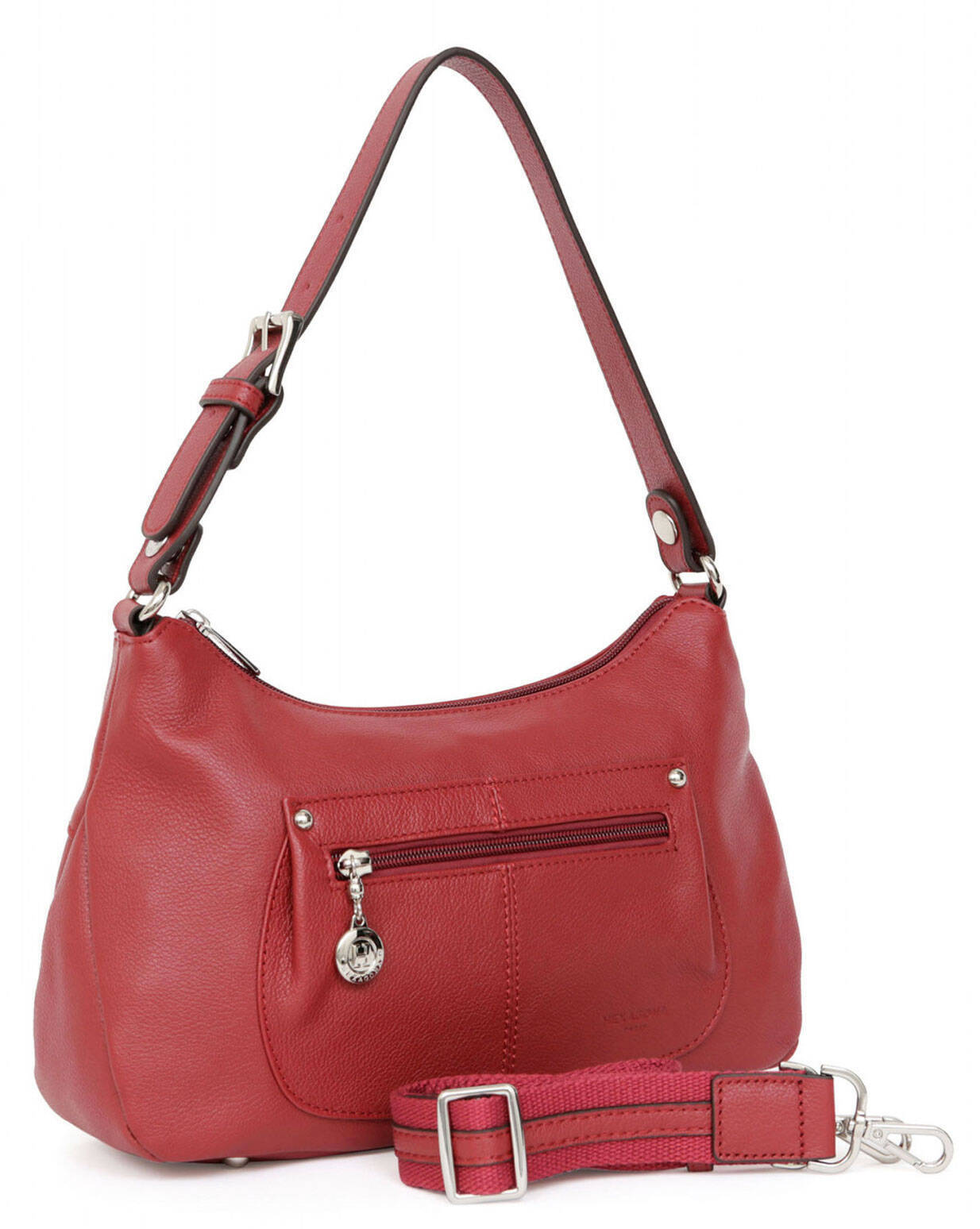 Vêtement en cuir Maroquinerie femme rouge