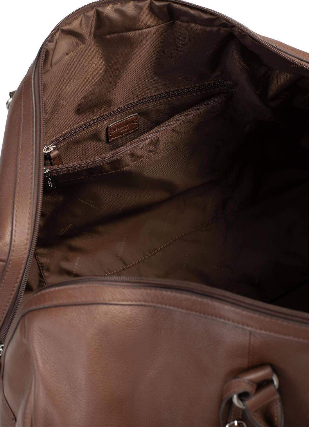 Vêtement en cuir Maroquinerie homme marron