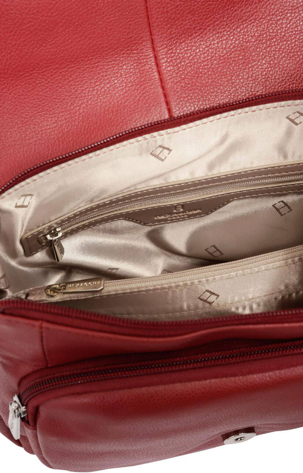 Vêtement en cuir Maroquinerie femme rouge