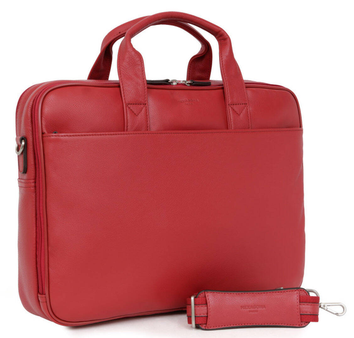 Vêtement en cuir Maroquinerie femme rouge