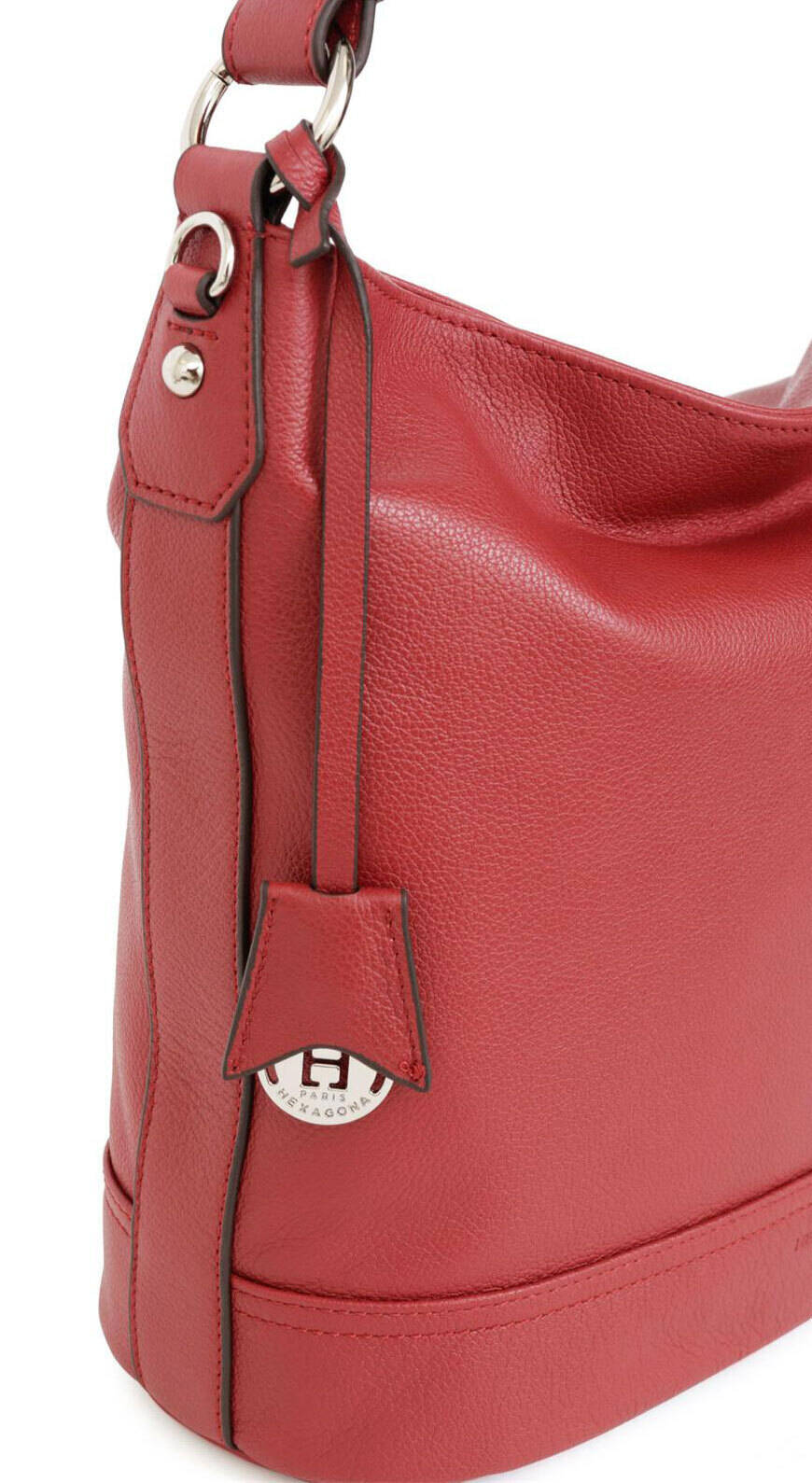 Vêtement en cuir Maroquinerie femme rouge