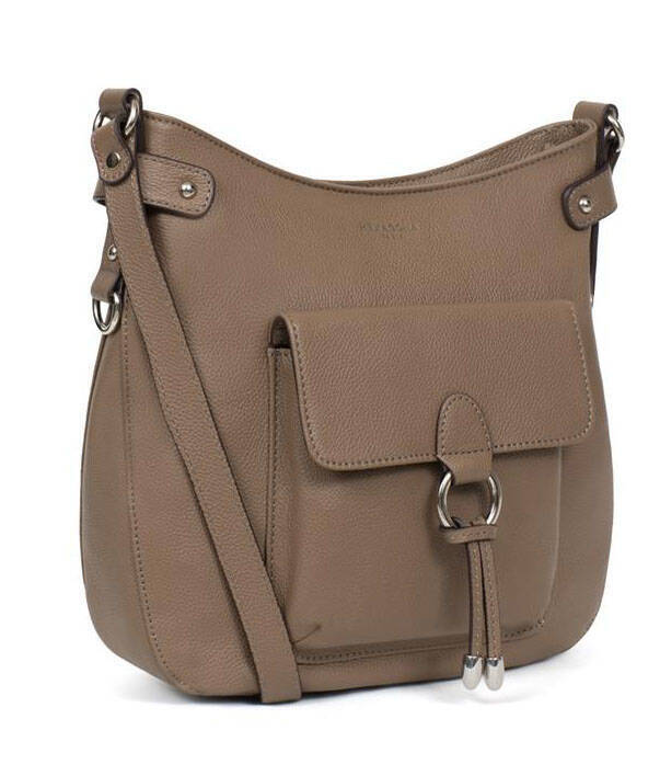 Vêtement en cuir Maroquinerie femme gris