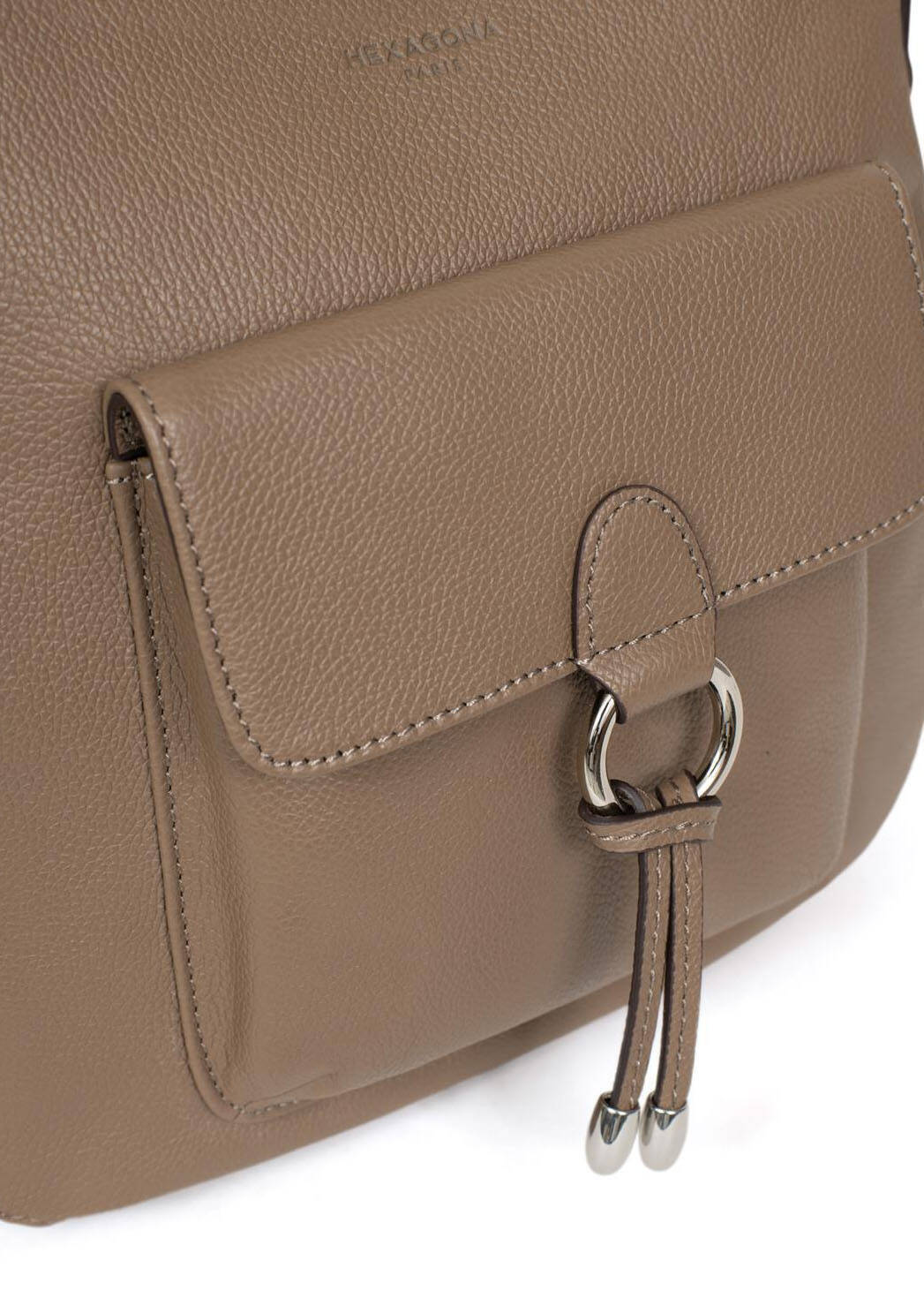 Vêtement en cuir Maroquinerie femme gris