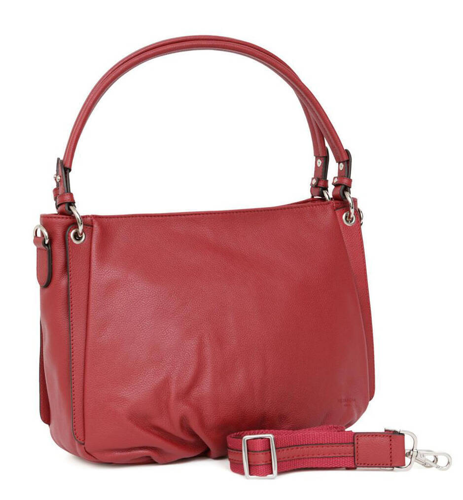 Vêtement en cuir Maroquinerie femme rouge