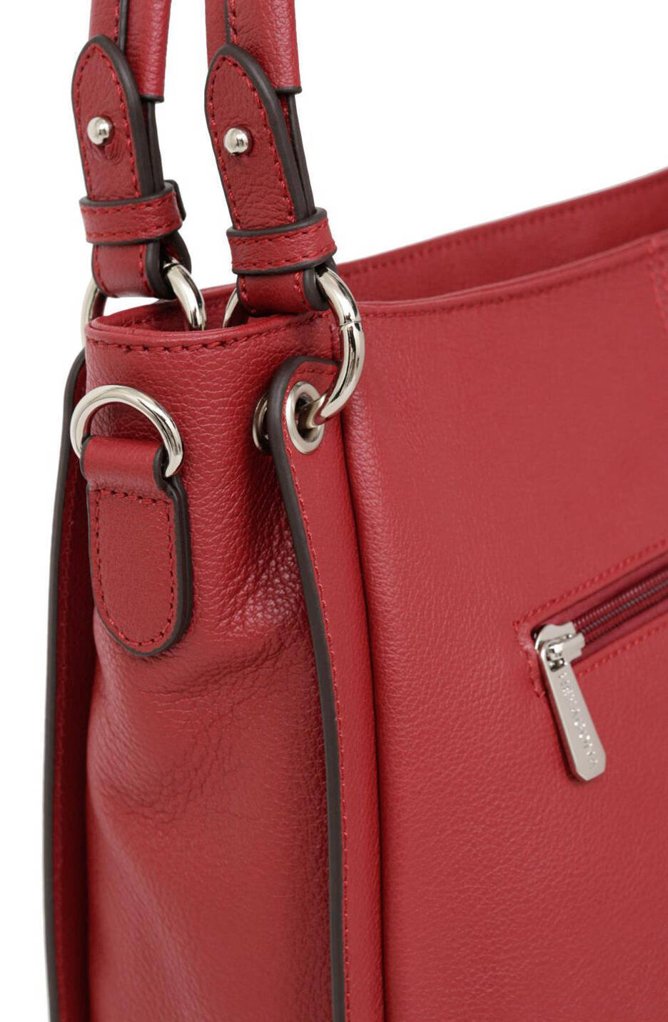 Vêtement en cuir Maroquinerie femme rouge