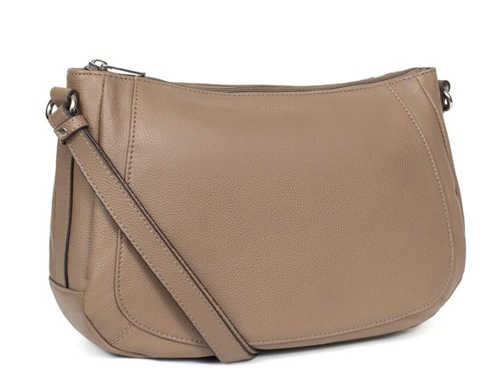 Vêtement en cuir Maroquinerie femme taupe
