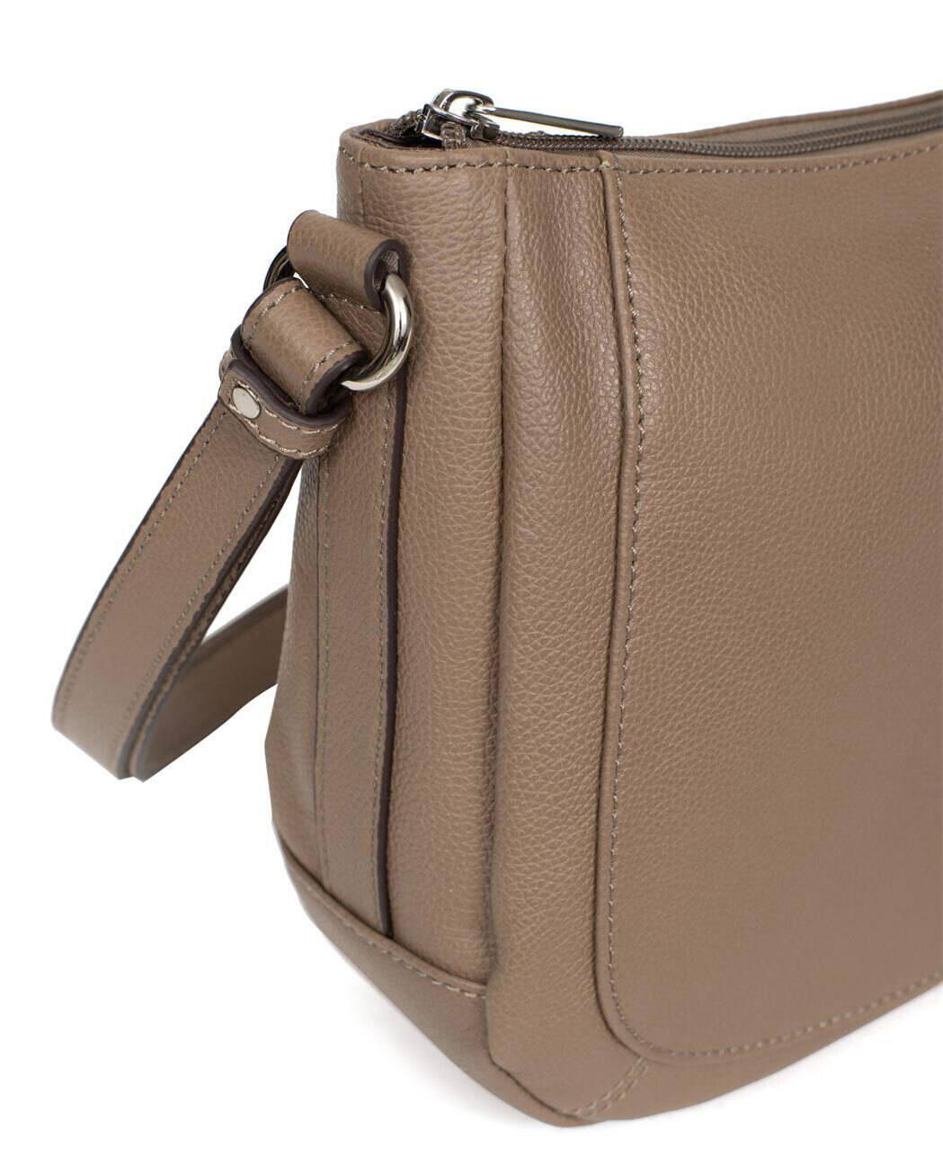 Vêtement en cuir Maroquinerie femme taupe