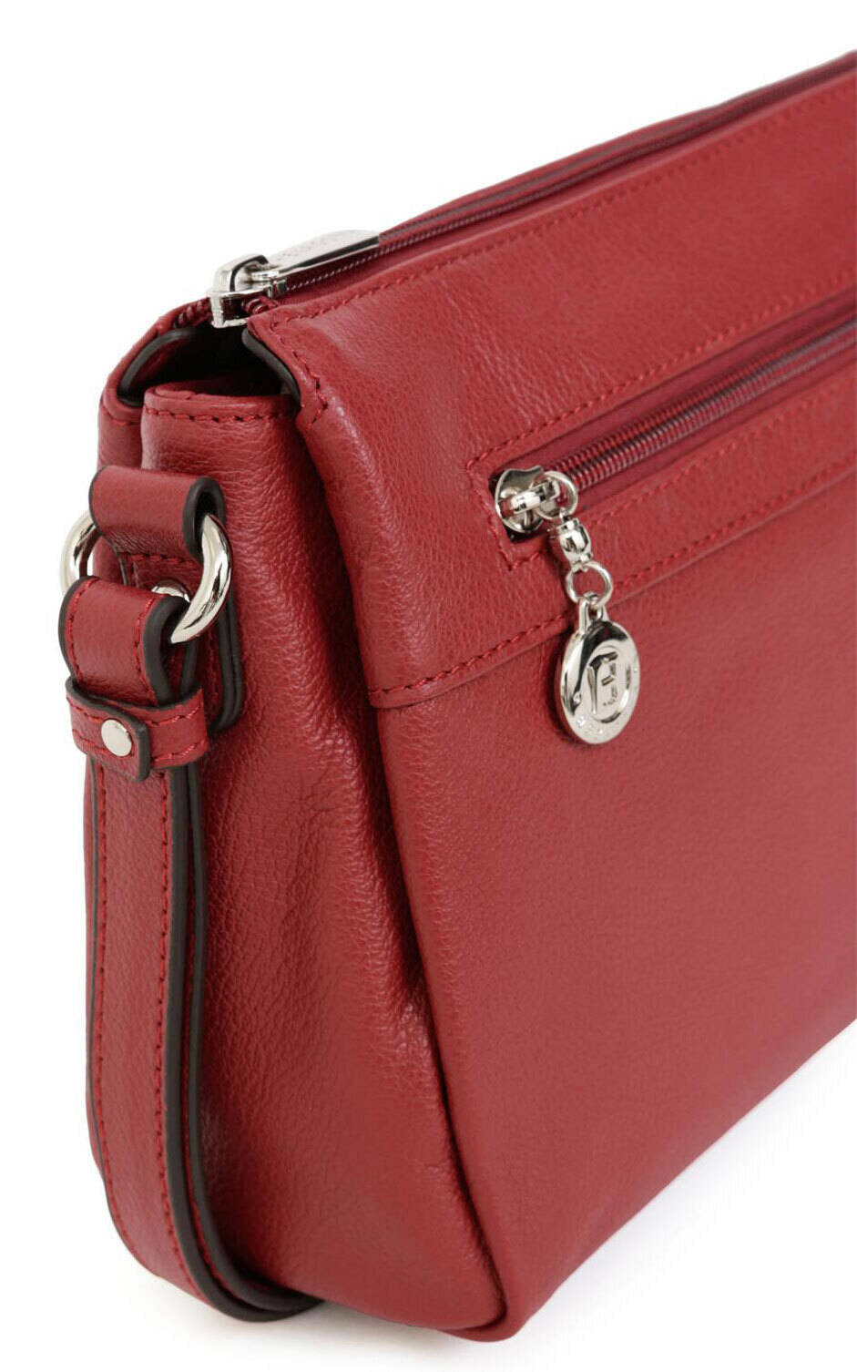 Vêtement en cuir Maroquinerie femme rouge