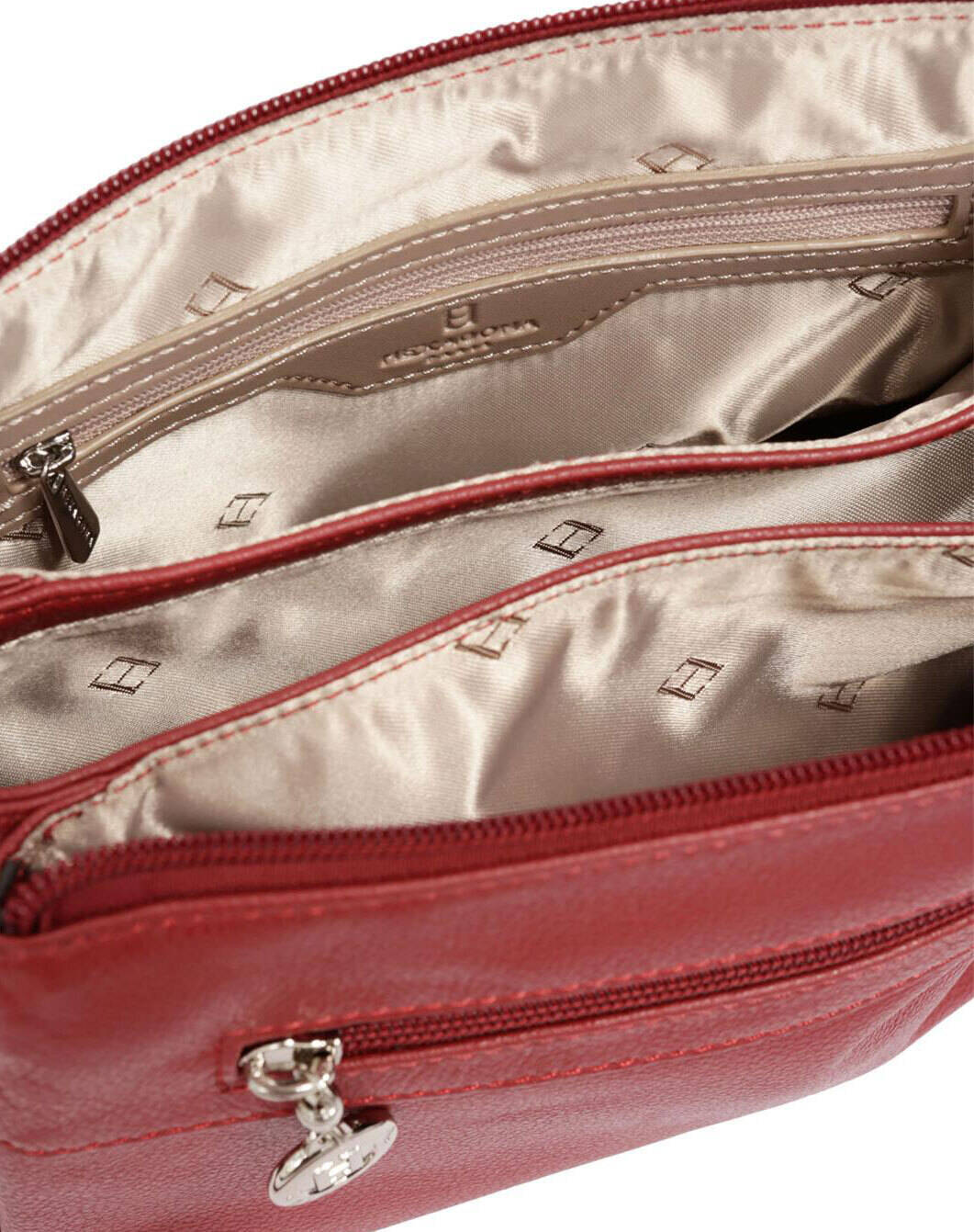 Vêtement en cuir Maroquinerie femme rouge