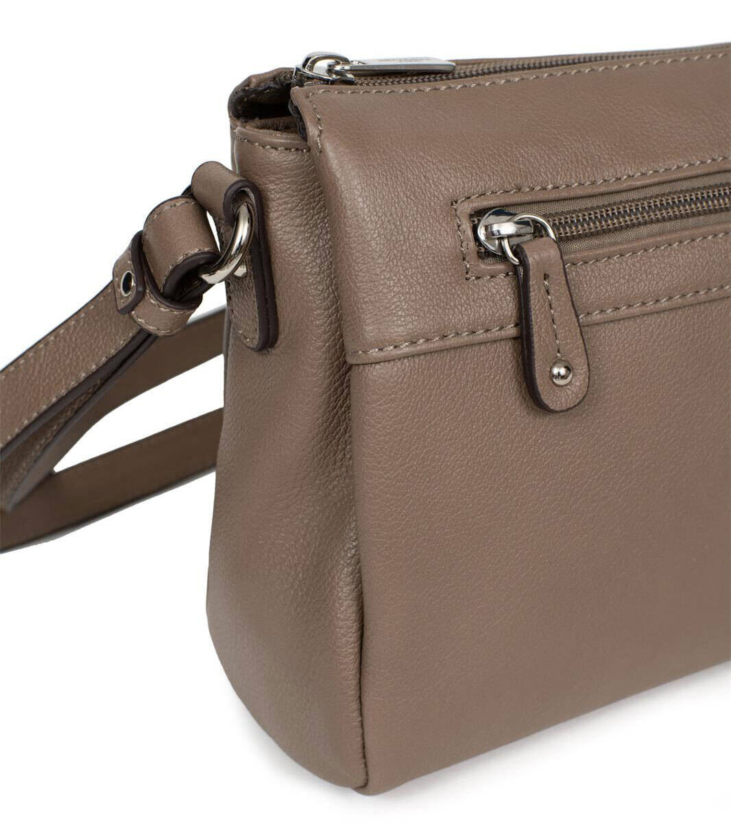 Vêtement en cuir Maroquinerie femme taupe