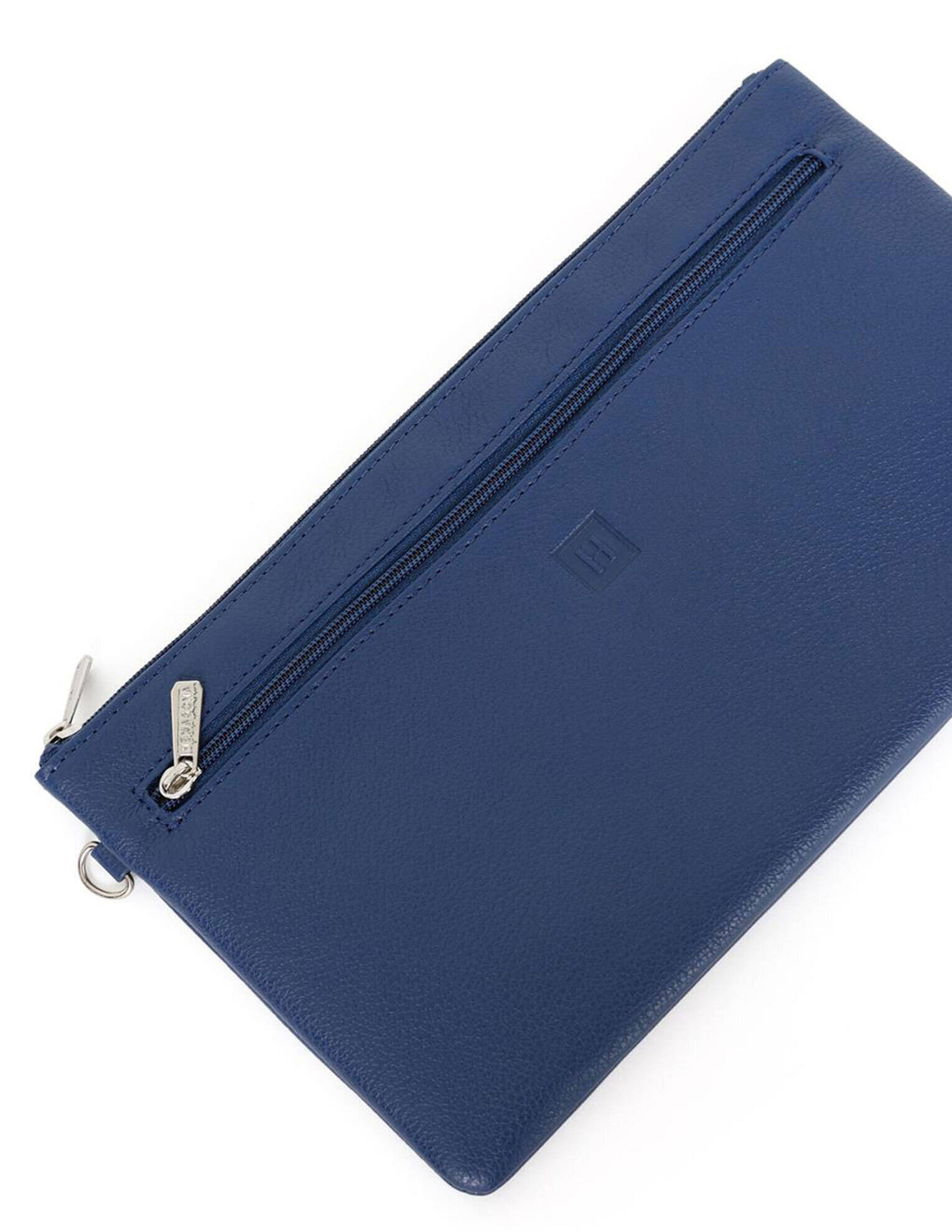 Vêtement en cuir Maroquinerie femme bleu