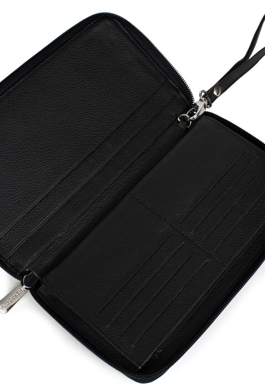 Vêtement en cuir Maroquinerie noir