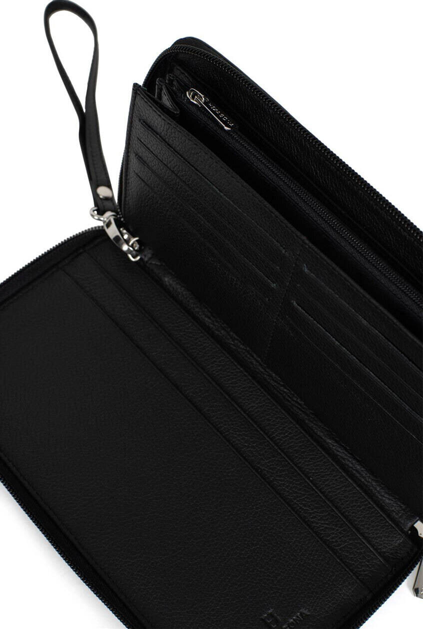 Vêtement en cuir Maroquinerie noir