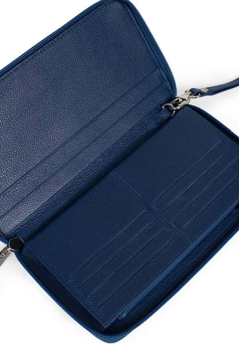 Vêtement en cuir Maroquinerie bleu