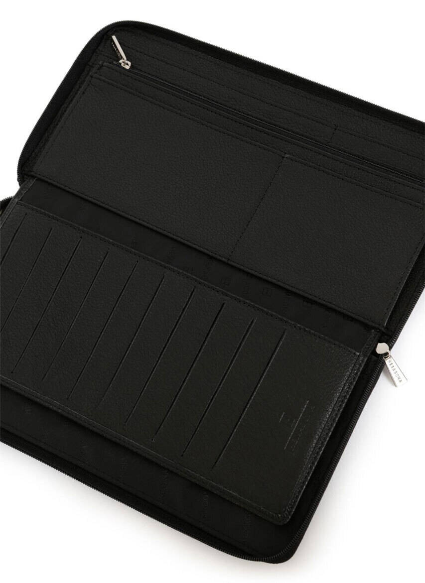 Vêtement en cuir Maroquinerie noir