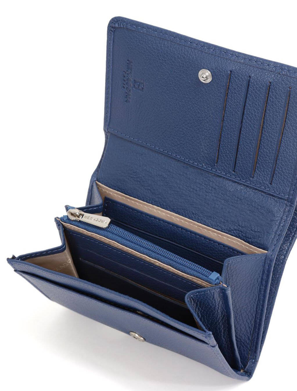 Vêtement en cuir Maroquinerie bleu