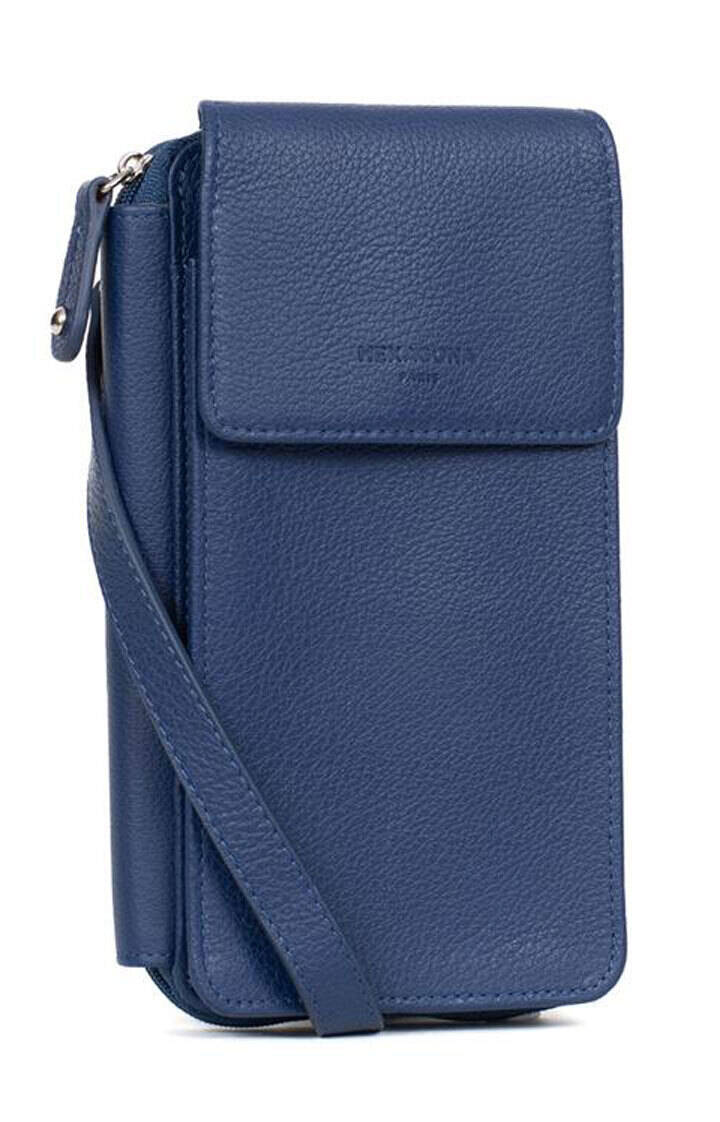 Vêtement en cuir Maroquinerie femme bleu