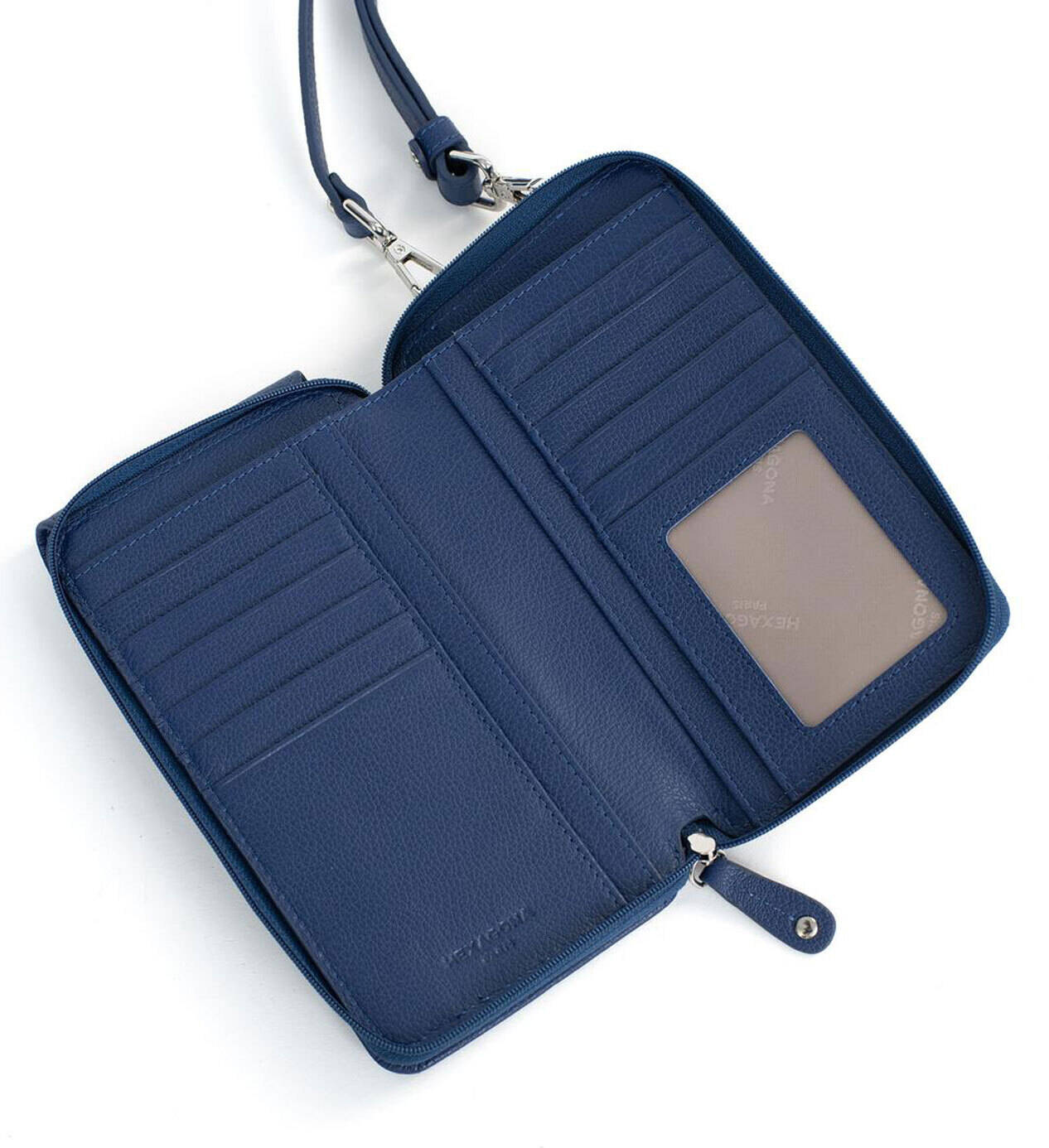 Vêtement en cuir Maroquinerie femme bleu