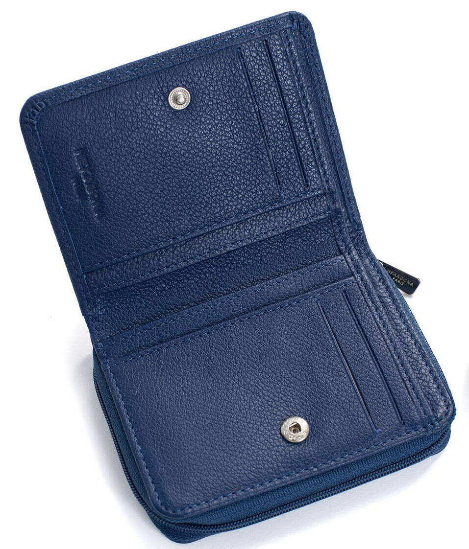 Vêtement en cuir Maroquinerie bleu