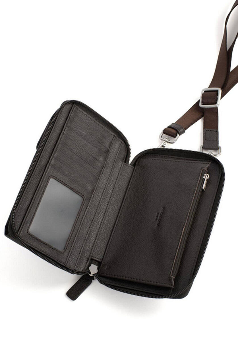 Vêtement en cuir Maroquinerie femme marron