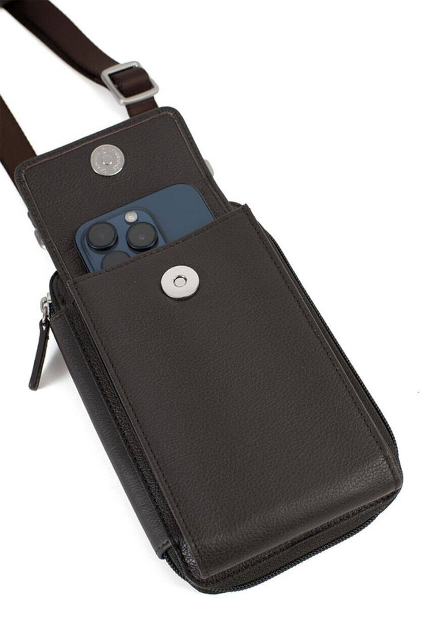 Vêtement en cuir Maroquinerie femme marron