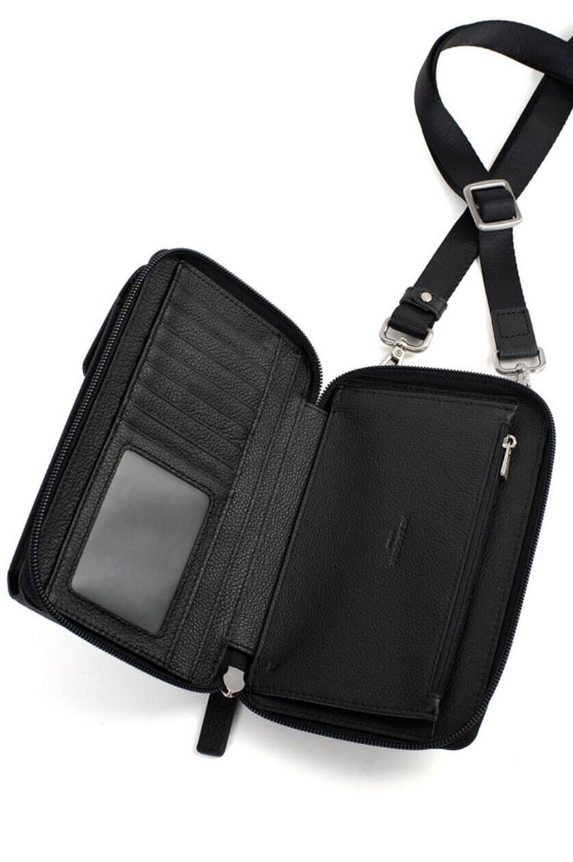 Vêtement en cuir Maroquinerie femme noir