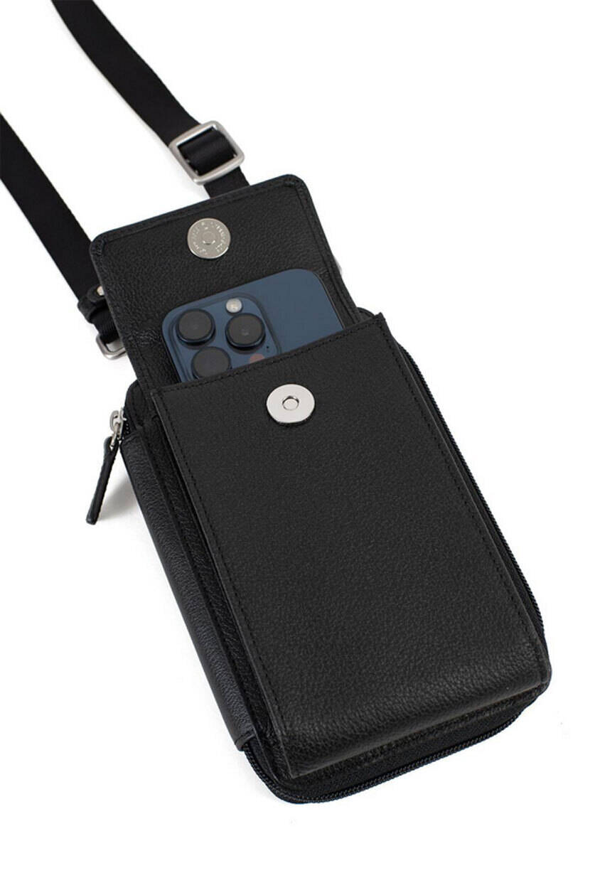 Vêtement en cuir Maroquinerie femme noir