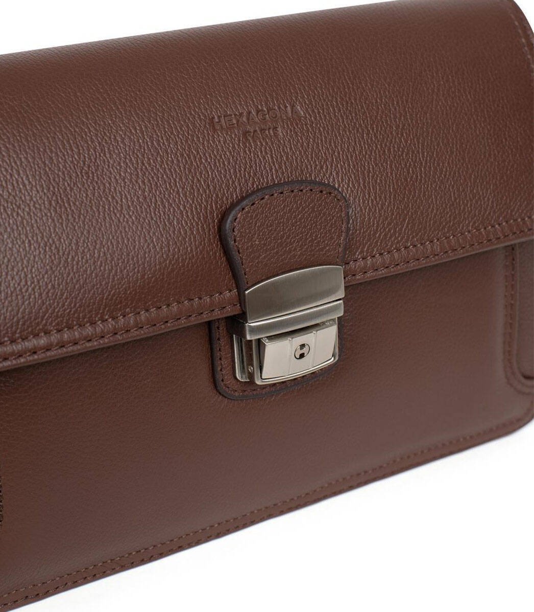 Vêtement en cuir Maroquinerie homme marron