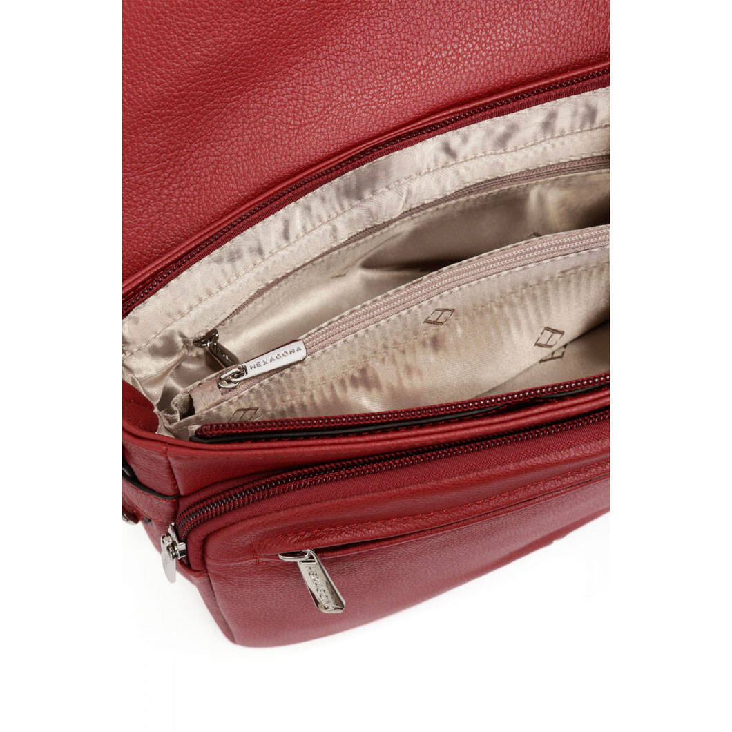 Vêtement en cuir Maroquinerie femme rouge