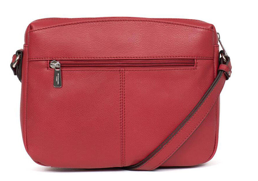 Vêtement en cuir Maroquinerie femme rouge