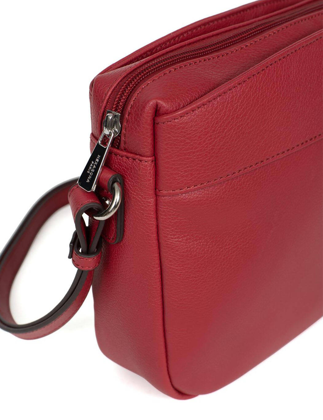 Vêtement en cuir Maroquinerie femme rouge