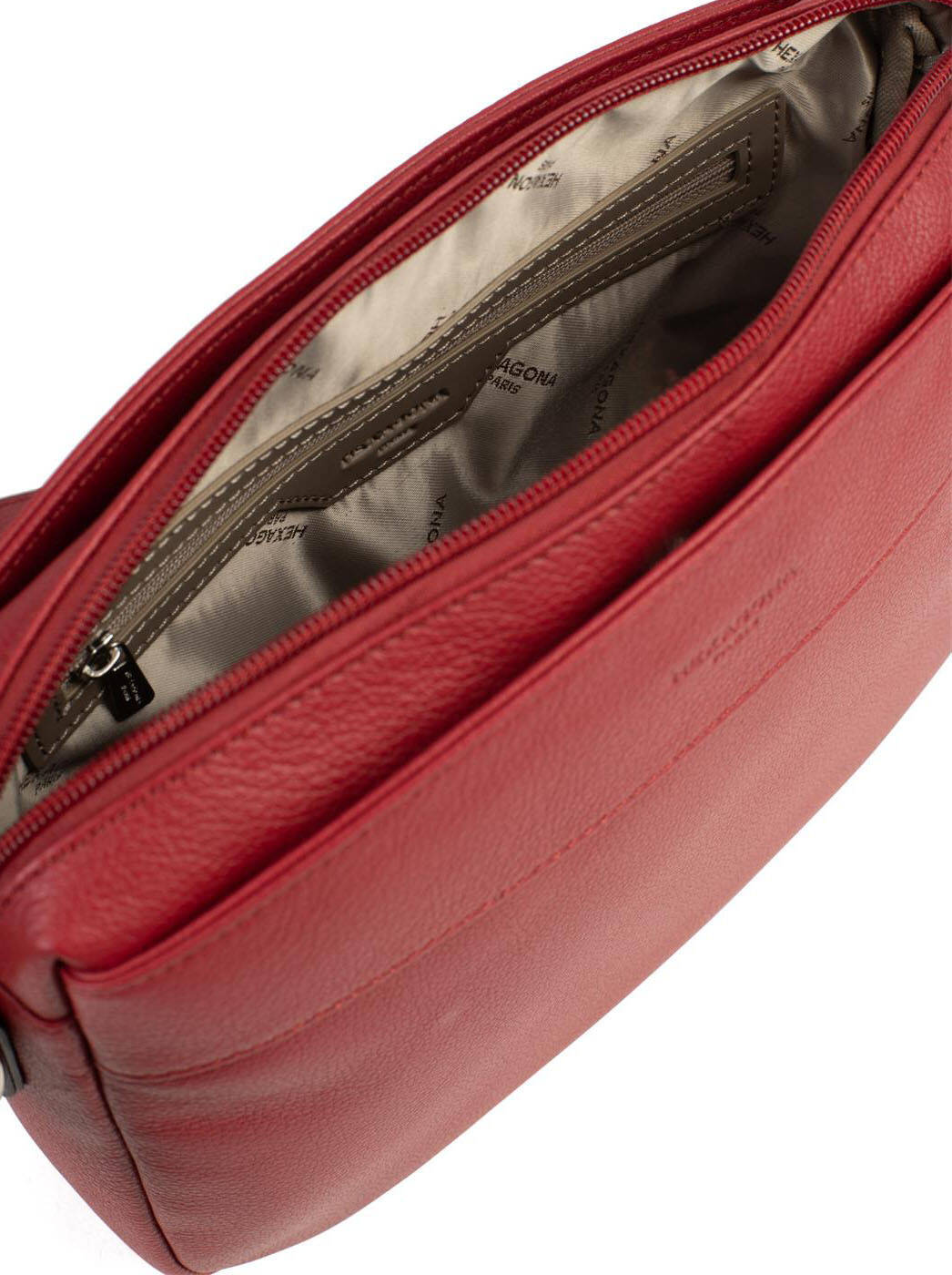 Vêtement en cuir Maroquinerie femme rouge