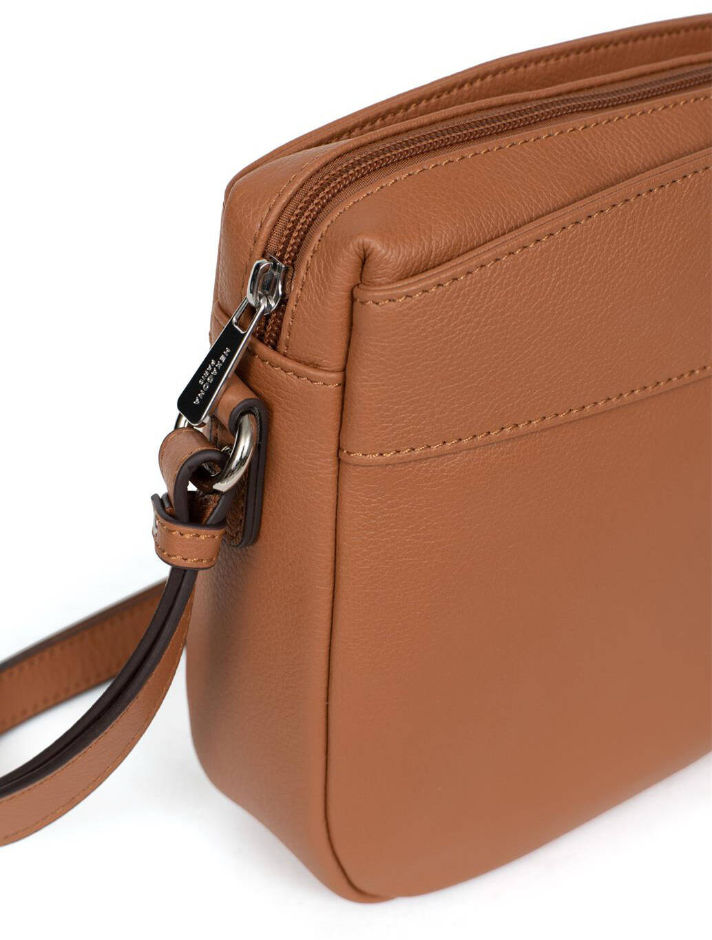 Vêtement en cuir Maroquinerie femme cognac