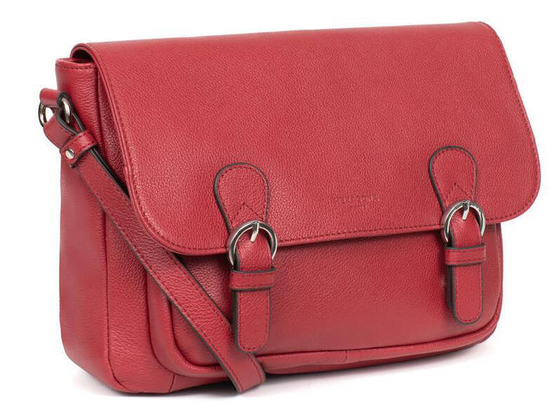 Vêtement en cuir Maroquinerie femme rouge